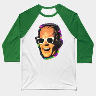 MAX HEADROOM / 80s Cult TV Show Baseball T-Shirt